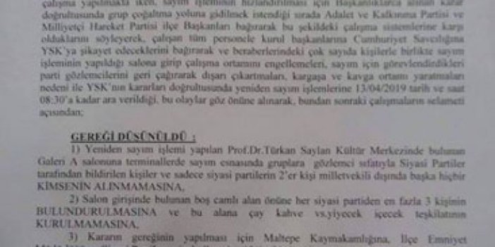 Hakimler AKP ve MHP'lilerin salonu nasıl bastığını anlattı!