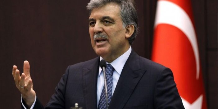 Abdullah Gül'den bir açıklama daha!