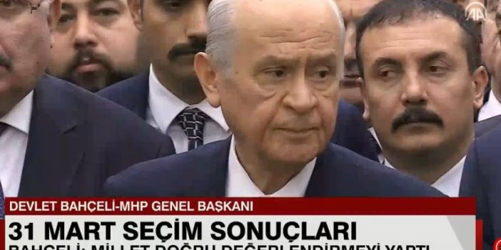 Bahçeli'den Ekrem İmamoğlu çıkışı: "Bundan Belediye Başkanı olmaz"