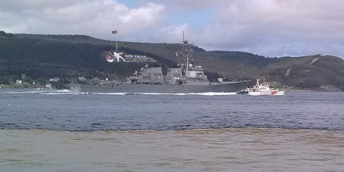 ABD savaş gemisi Marmara'da