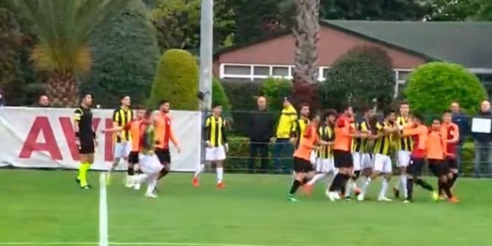 Fenerbahçe Galatasaray U21 derbisi olaylı bitti