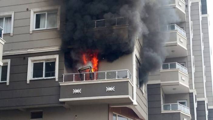 Hatay'da korkutan yangın (18 Nisan 2019)