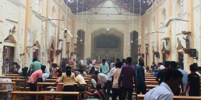 Sri Lanka'da kilise ve otellere bombalı saldırı