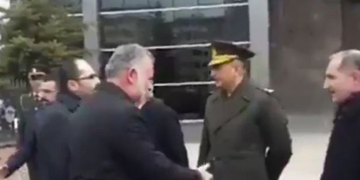 Komutan HDP'li Bilgen ile tokalaşmadı