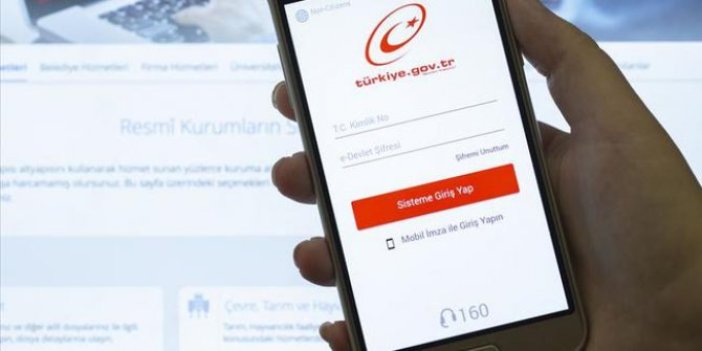 e-Devletten yeni hizmet