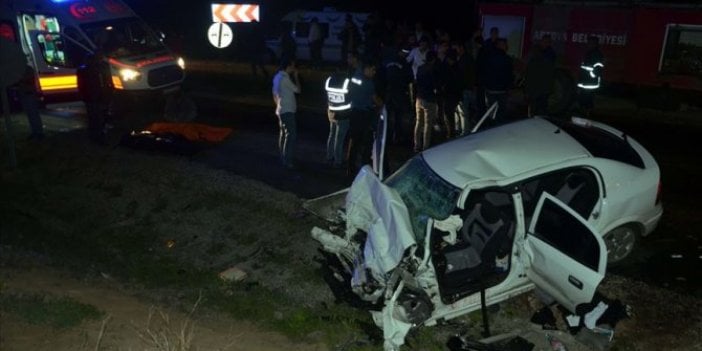 Tokat'ta trafik kazası: 2 polis şehit