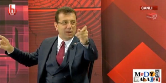 Ekrem İmamoğlu: "Bana ters sorular sormalarına kızmam ama ..."