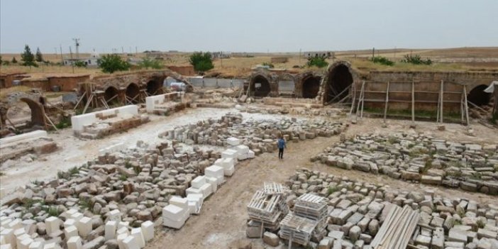 Harran'daki kervansaray tarihi misyonuna kavuşuyor