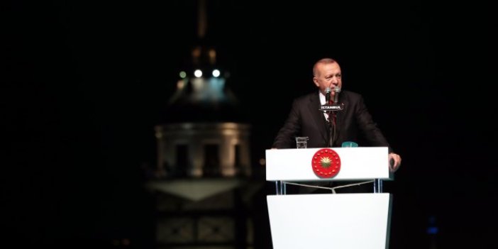 Erdoğan yine o cümleyi kurdu
