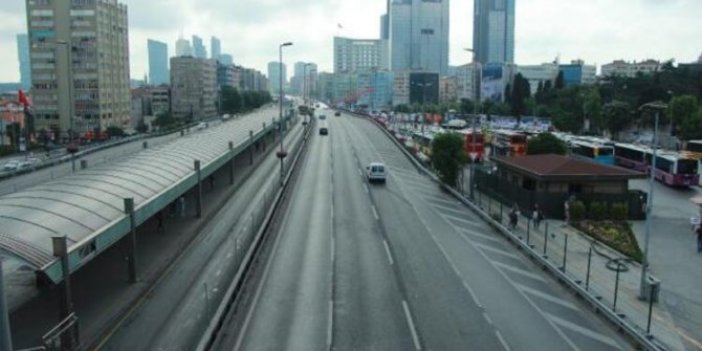 İstanbullu tatile çıktı yollar boş kaldı