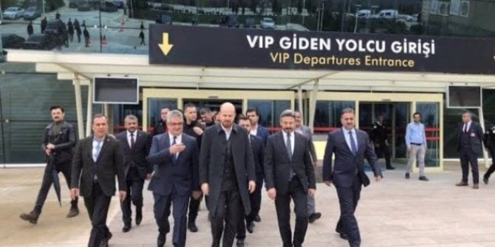 Bilal Erdoğan VIP'den geçmişti!