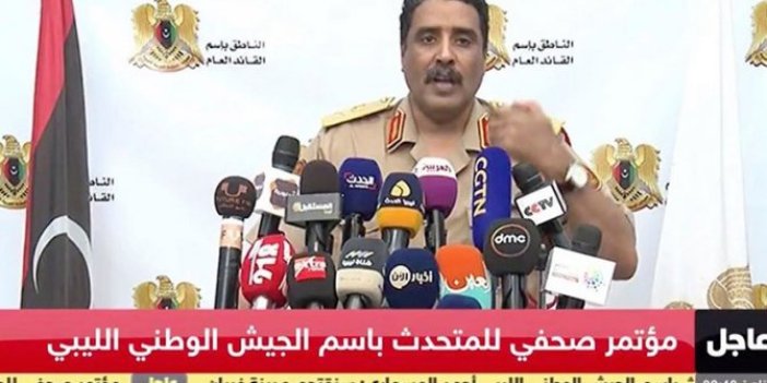 Libya Ulusal Ordusu Türkiye'yi düşman ilan etti