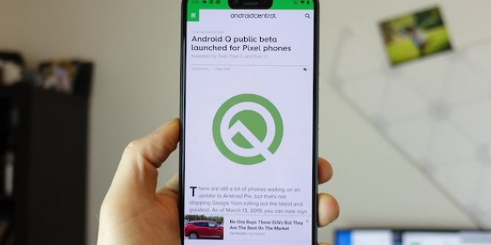 Android Q ile yan menüler standart olacak