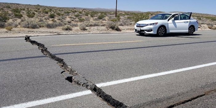 California'da deprem
