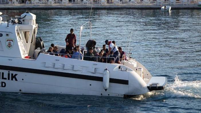 Çanakkale'de 46 kaçak göçmen yakalandı