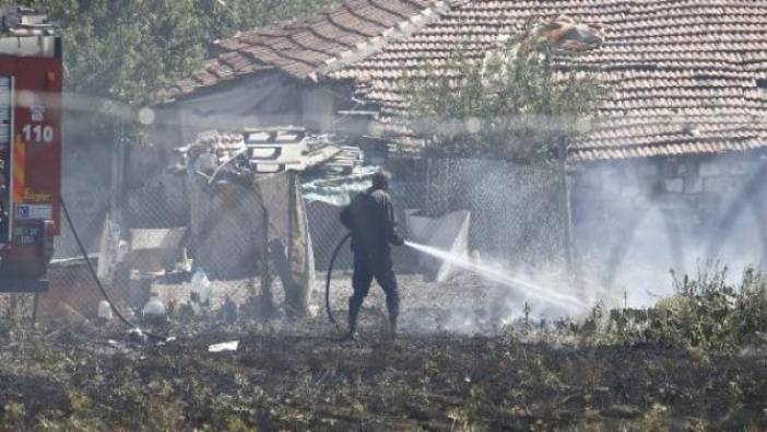 Ankara'da korkutan yangın (10 Ağustos 2019)