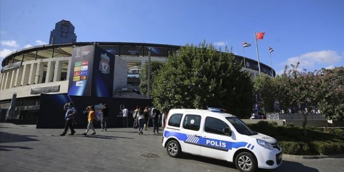 UEFA Süper Kupa finali için 15 bin polis görevlendirildi