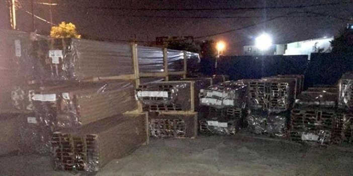 15 ton çalıntı alüminyum İstanbul'a bulundu