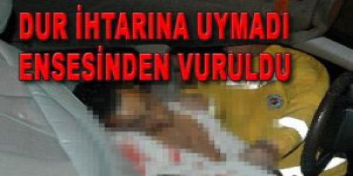 İşadamının oğlu 'dur' ihtarına uymadı vuruldu