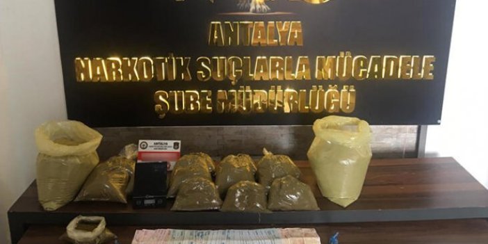 Antalya'da uyuşturucu operasyonu: 4 tutuklu