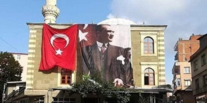 Müftülük Atatürk posterini indirtmek istedi iddiası