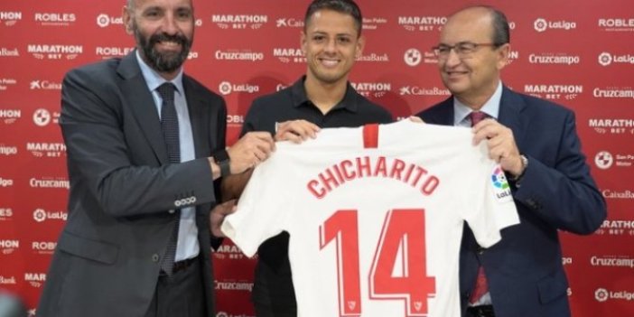 Chicharito Sevilla'ya transfer oldu