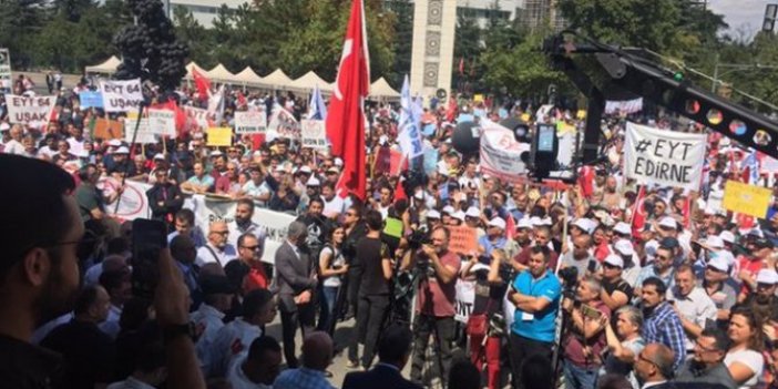 EYT’liler Ankara’da buluştu