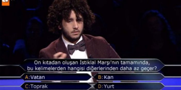 Arda Ayten'den milyonluk soruya doğru cevap!