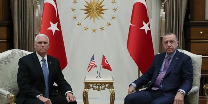 Erdoğan, Pence görüşmesi sona erdi