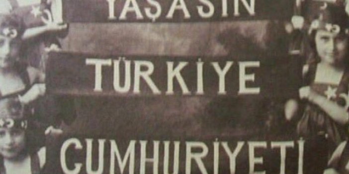 Türk'ün son devleti cumhuriyet ile taçlandı