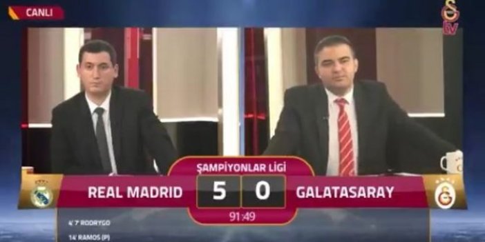 Galatasaray TV’de ilginç anlar: “5’e razıydık”