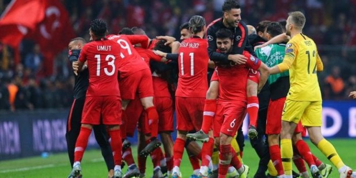 A Milli Futbol Takımı'na 9.2 milyon Euro ödül