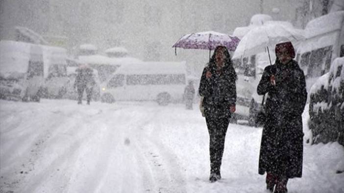 Meteoroloji'den birçok il için kar yağışı uyarısı