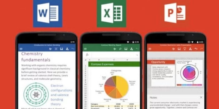 Mobil Office uygulamalarının tasarımı değişiyor