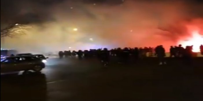 Galatasaray taraftarlarına Paris'te çirkin saldırı