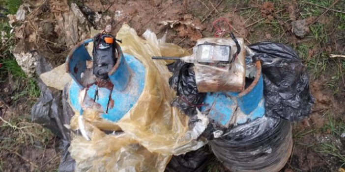 Resulayn'da 12 kilogramlık iki tüp imha edildi