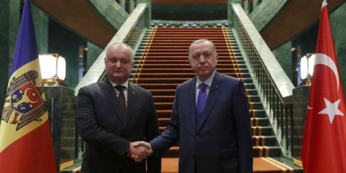 Moldova Cumhurbaşkanı Dodon Ankara'da