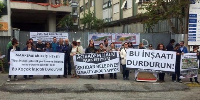 AKP'li belediye Aziz Hüdayi Vakfı'na hibe etmişti: İnşaat durdu