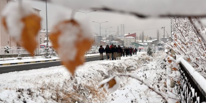 Meteoroloji'den kar yağışı uyarısı