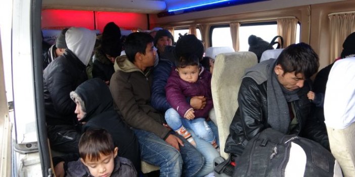 108 kaçak göçmen yakalandı