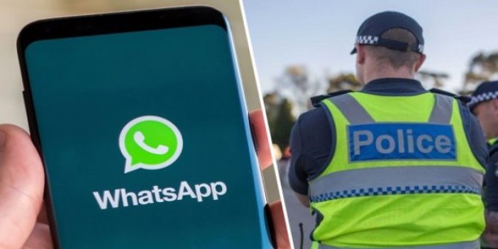 WhatsApp grubu kuran polise haber verecek!