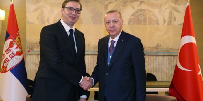 Erdoğan, Sırbistan Cumhurbaşkanı ile görüştü
