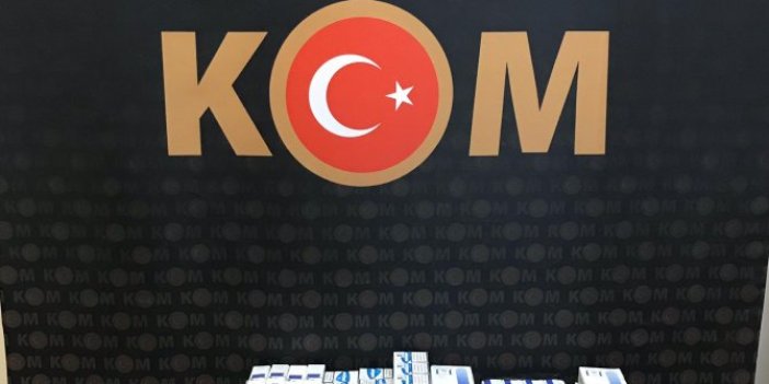 700 paket kaçak sigara ele geçirildi