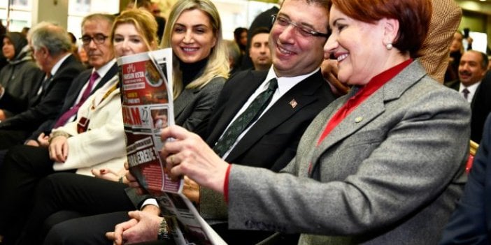 Meral Akşener ve Ekrem İmamoğlu'nu güldüren haber