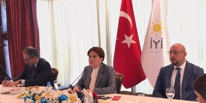 Meral Akşener'den önemli açıklamalar