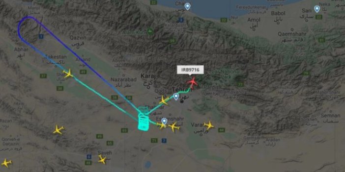 Tahran-İstanbul seferini yapan İran uçağı acil iniş yaptı