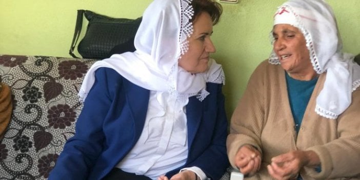 Meral Akşener Elazığ'daki deprem bölgesinde