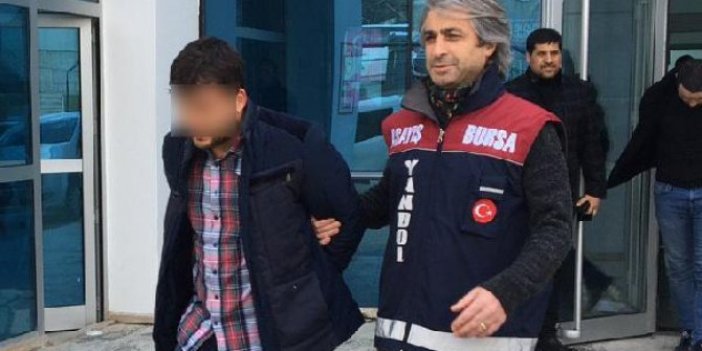 Polise yakalanmamak için hastane koridorunda saklandı