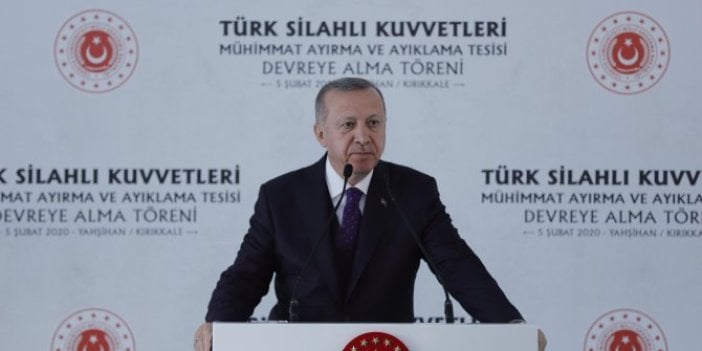 Tayyip Erdoğan: "Füze sistemini Suriye sınırımıza yerleştireceğiz"