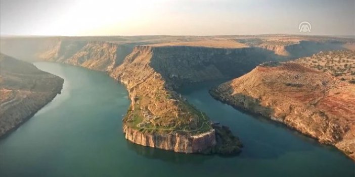 Zeugma ve Fırat Nehri'nin tanıtımı için özel görüntü!